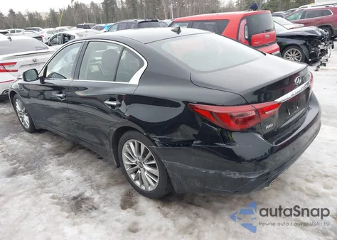 2019 Infiniti Q50 3.0T Luxe from USA, damaged, VIN JN1EV7AR1KM555468
